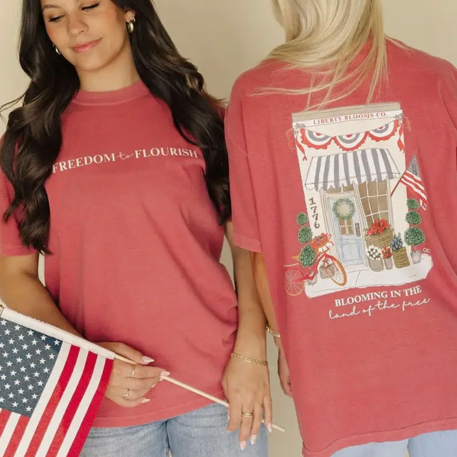 Tee | Blooming In The Land of the Free