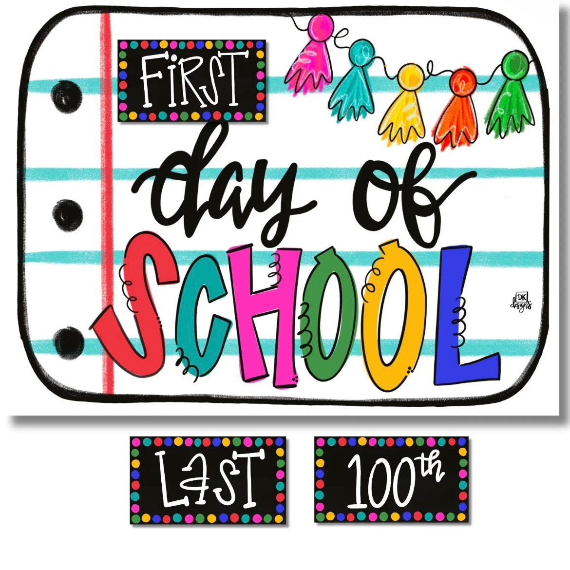 Door Hanger | Days of School