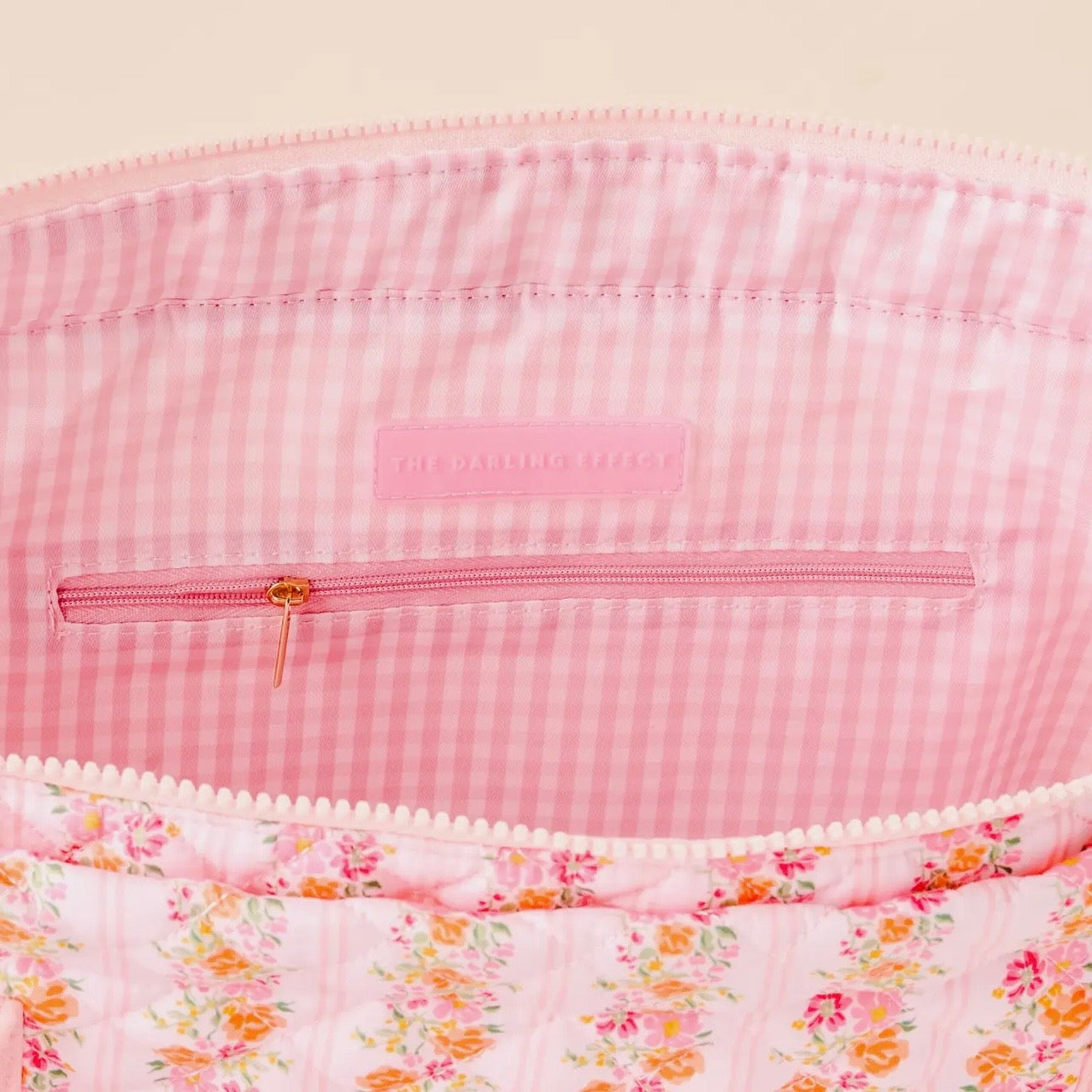 Quilted Tote Bag | Petal Parade Pink