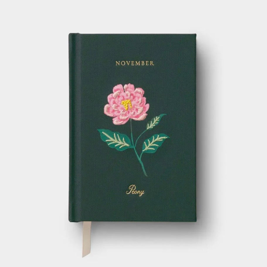 Birth Flower Notebook