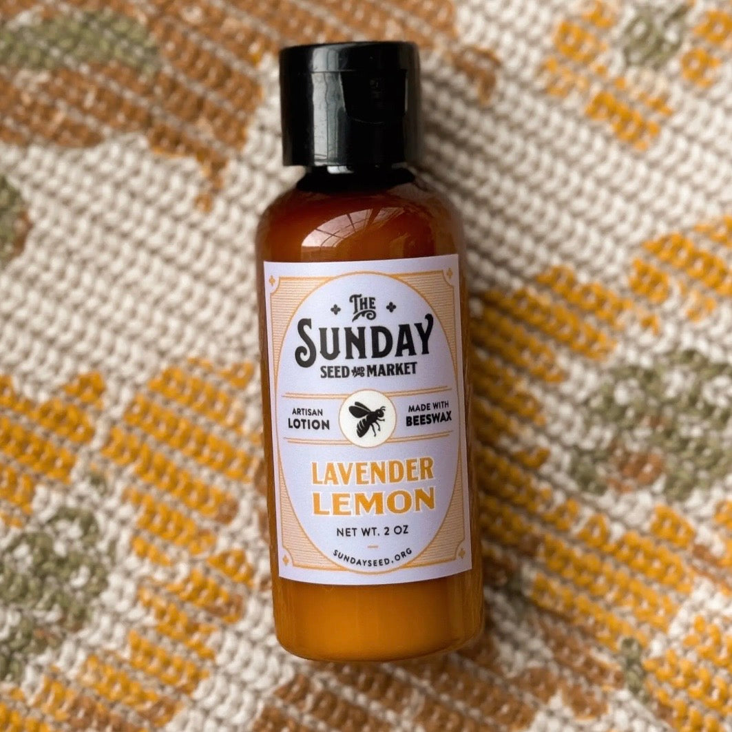 Beeswax Mini Lotion | Lavender Lemon