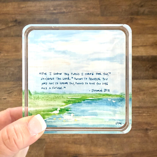 Acrylic Scripture Block | Jeremiah 29:11