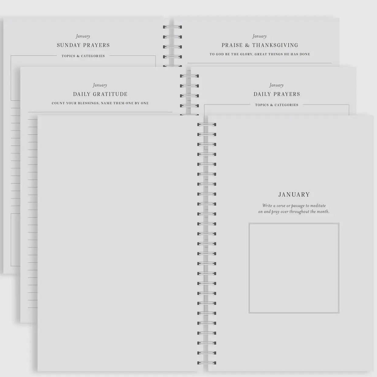 Yearly Prayer Journal | Pink Lemonade