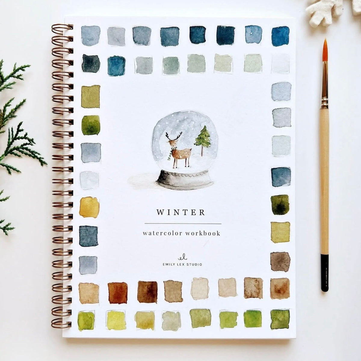 Watercolor Workbook | Winter