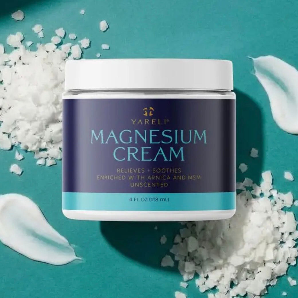 Dead Sea Magnesium Cream With Arnica & MSM | Unscented
