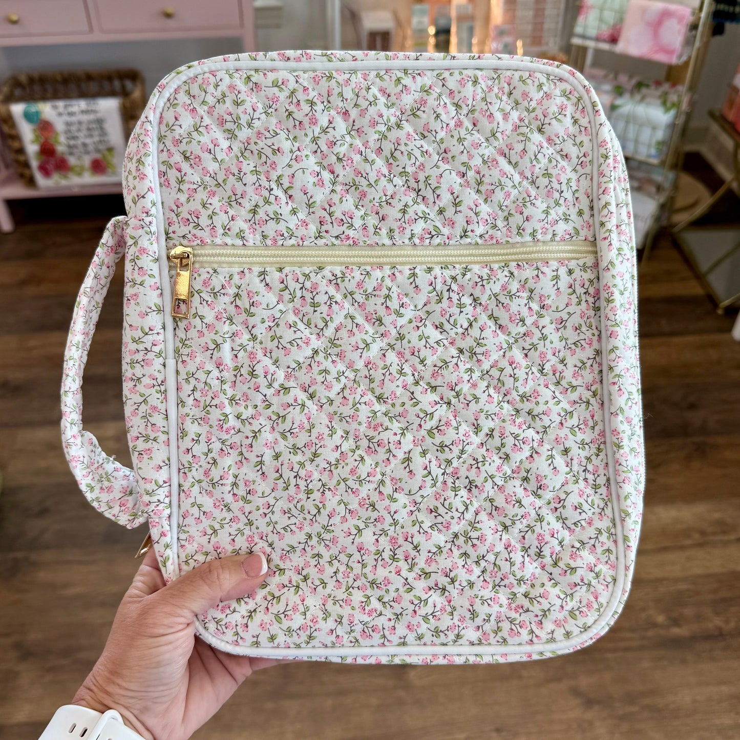 Quilted Bible Cover | Eden