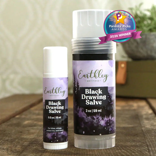 Earthley | Black Drawing Salve 2oz