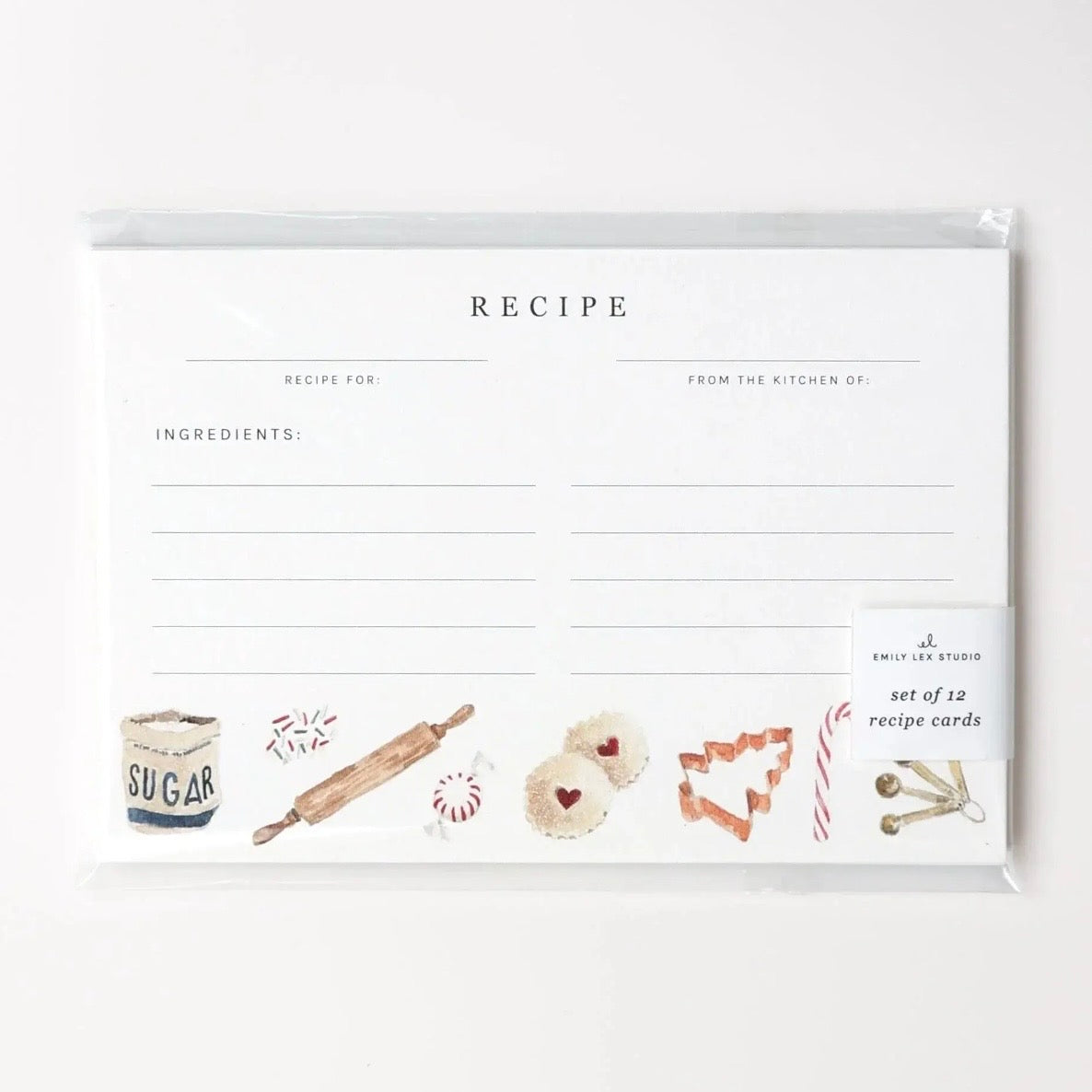 Recipe Cards | Gingerbread
