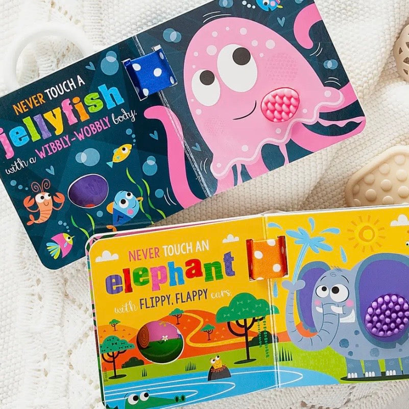 Never Touch Stroller Clip On Board Book | Assorted