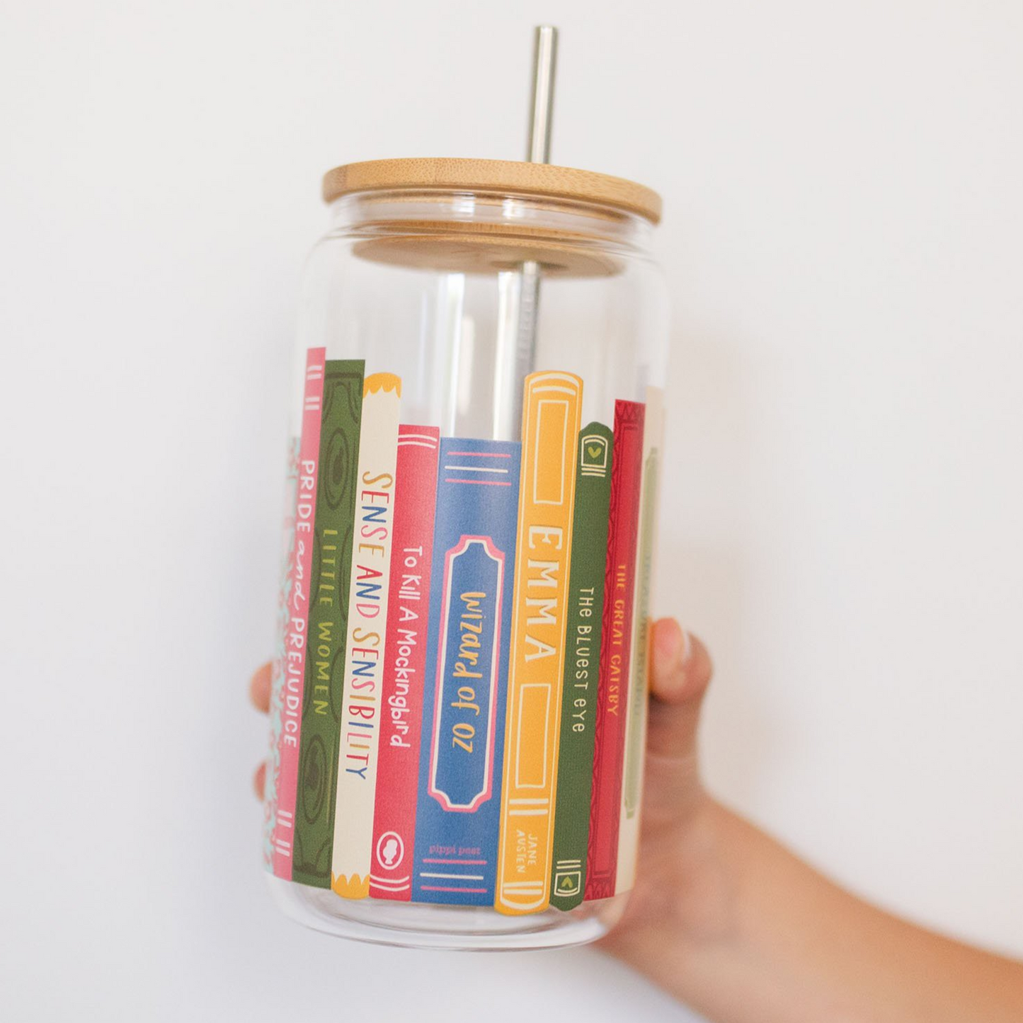 Books Glass Can - Classics