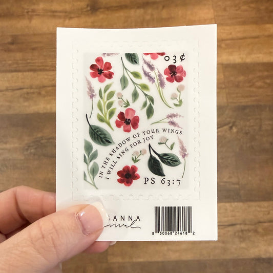 Stamp Sticker | Psalm 63:7