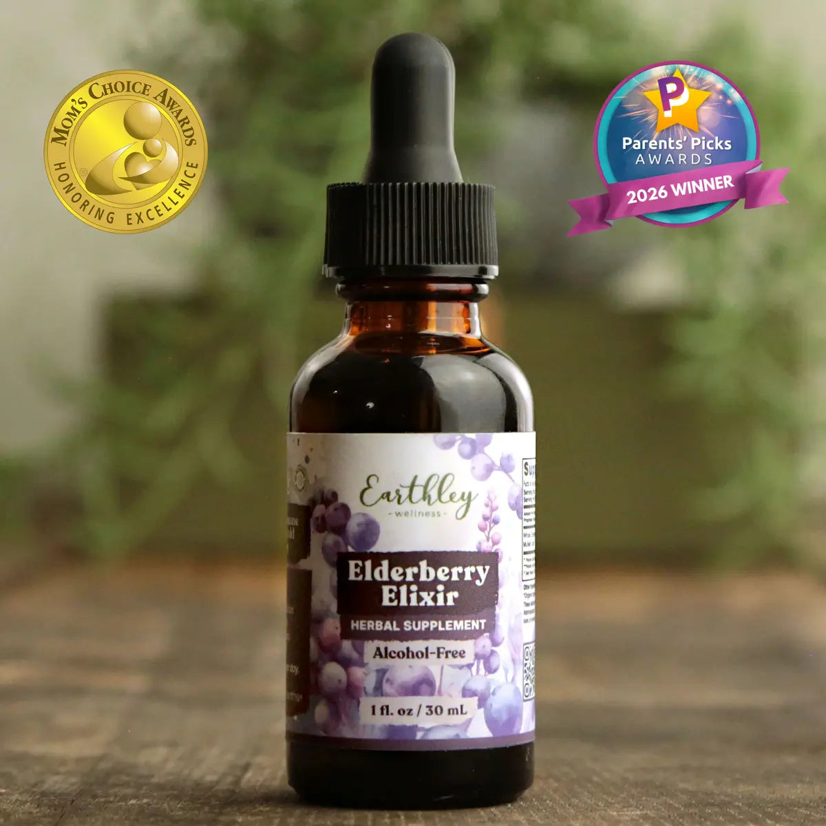 Earthley | Elderberry Elixir 2oz