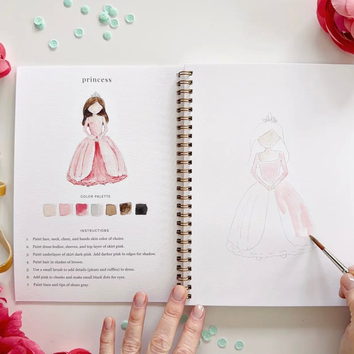 Watercolor Workbook | Fairytale