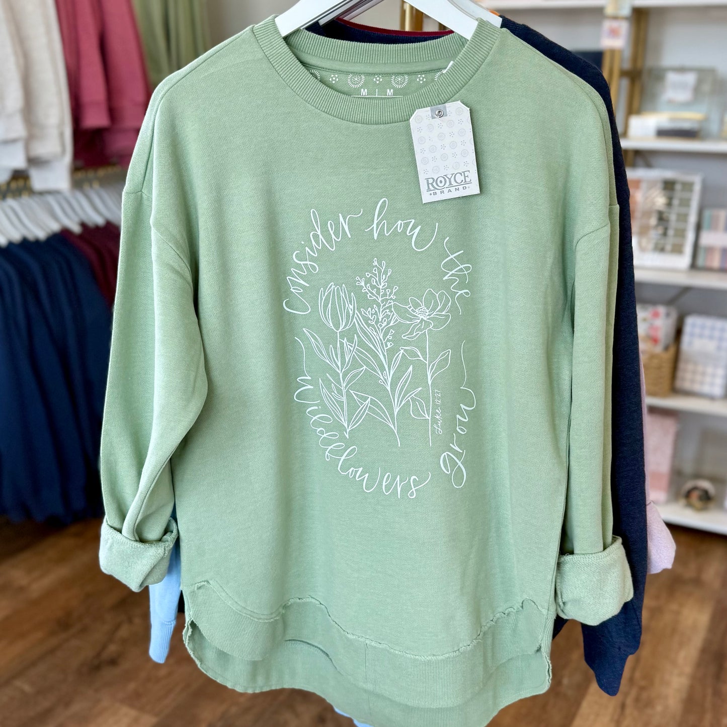 Royce Sweatshirt | Sage