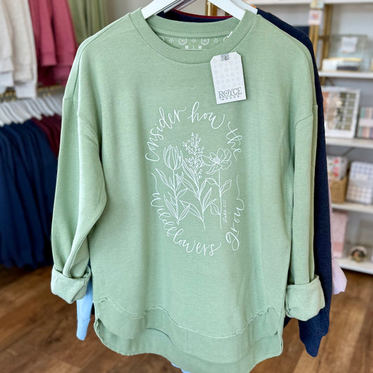 Royce Sweatshirt | Sage