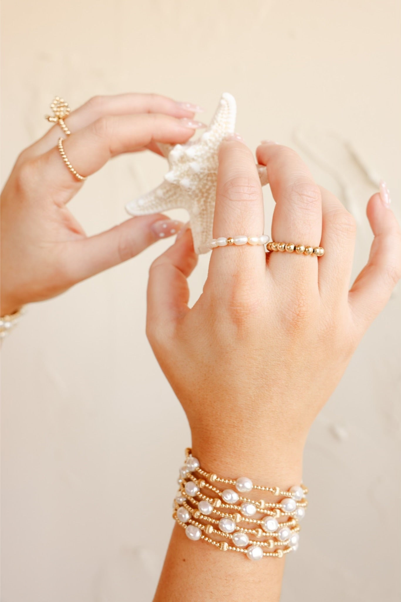 Beaded Blondes Ring | Jamie Pearl