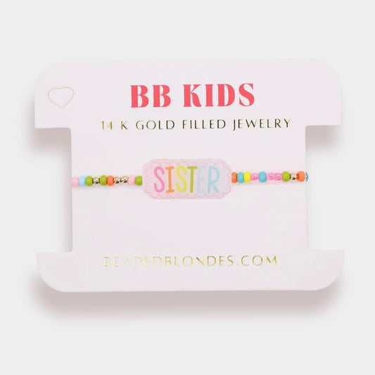 Beaded Blondes Kids | Sister