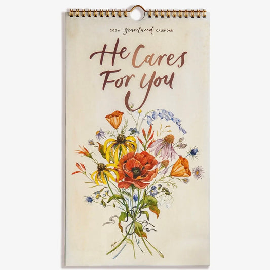 He Cares For You 2026 Calendar