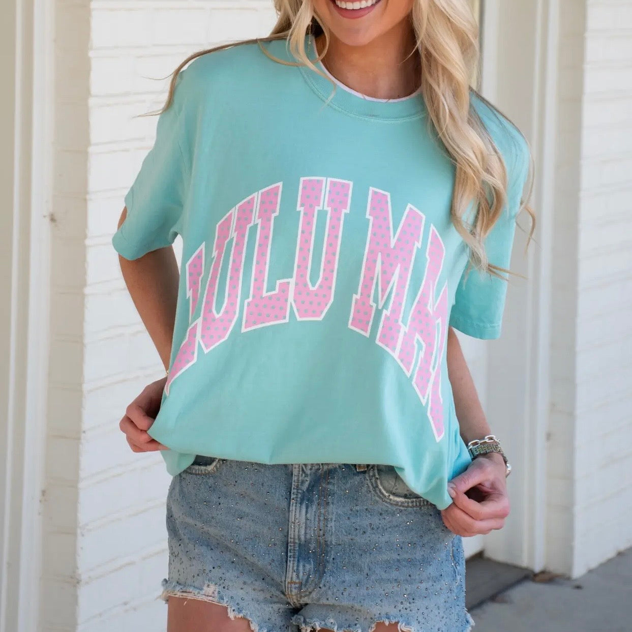 Lulu Mac Tee | Chalky Mint