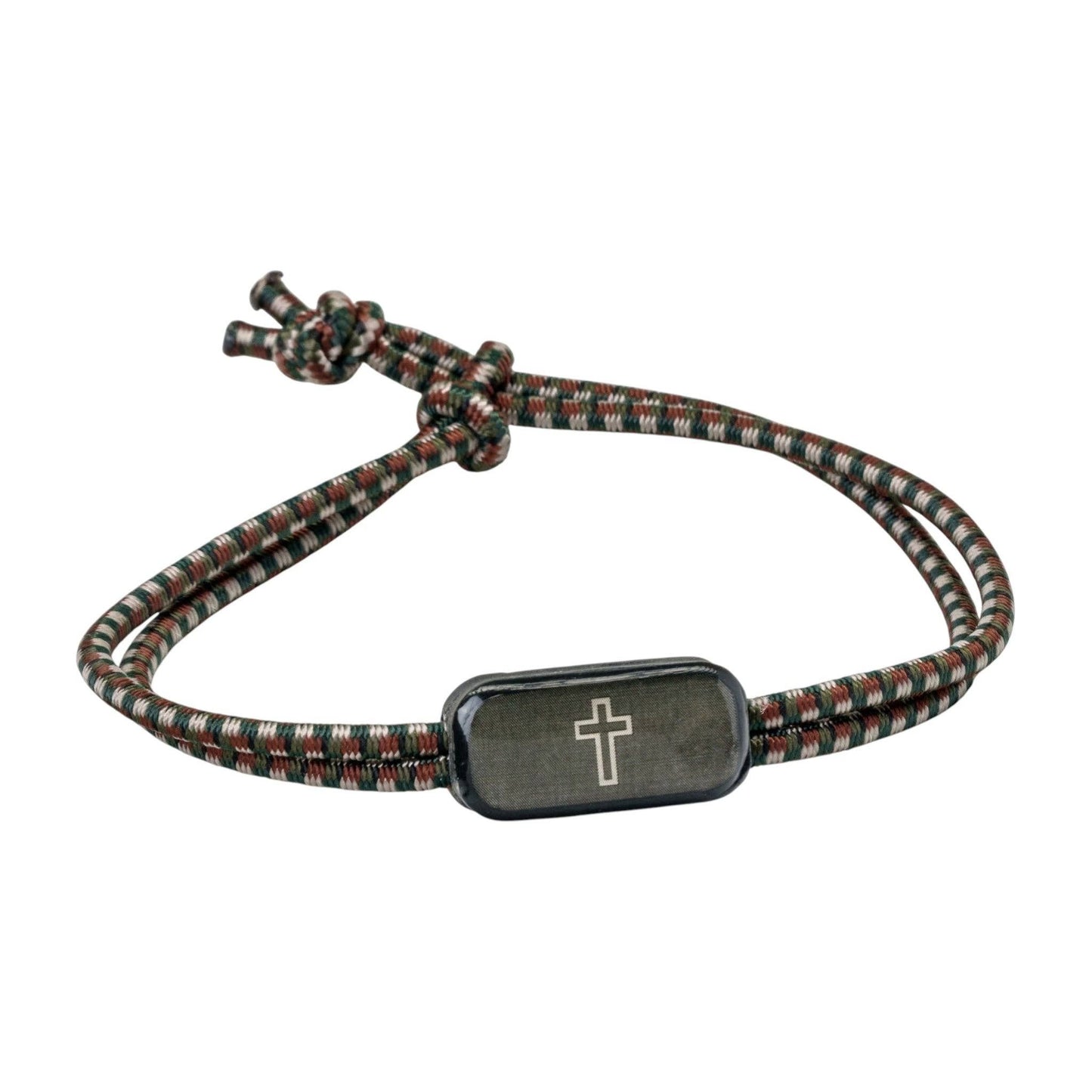 Tap To Pray Tactical Bracelet | Camo Green