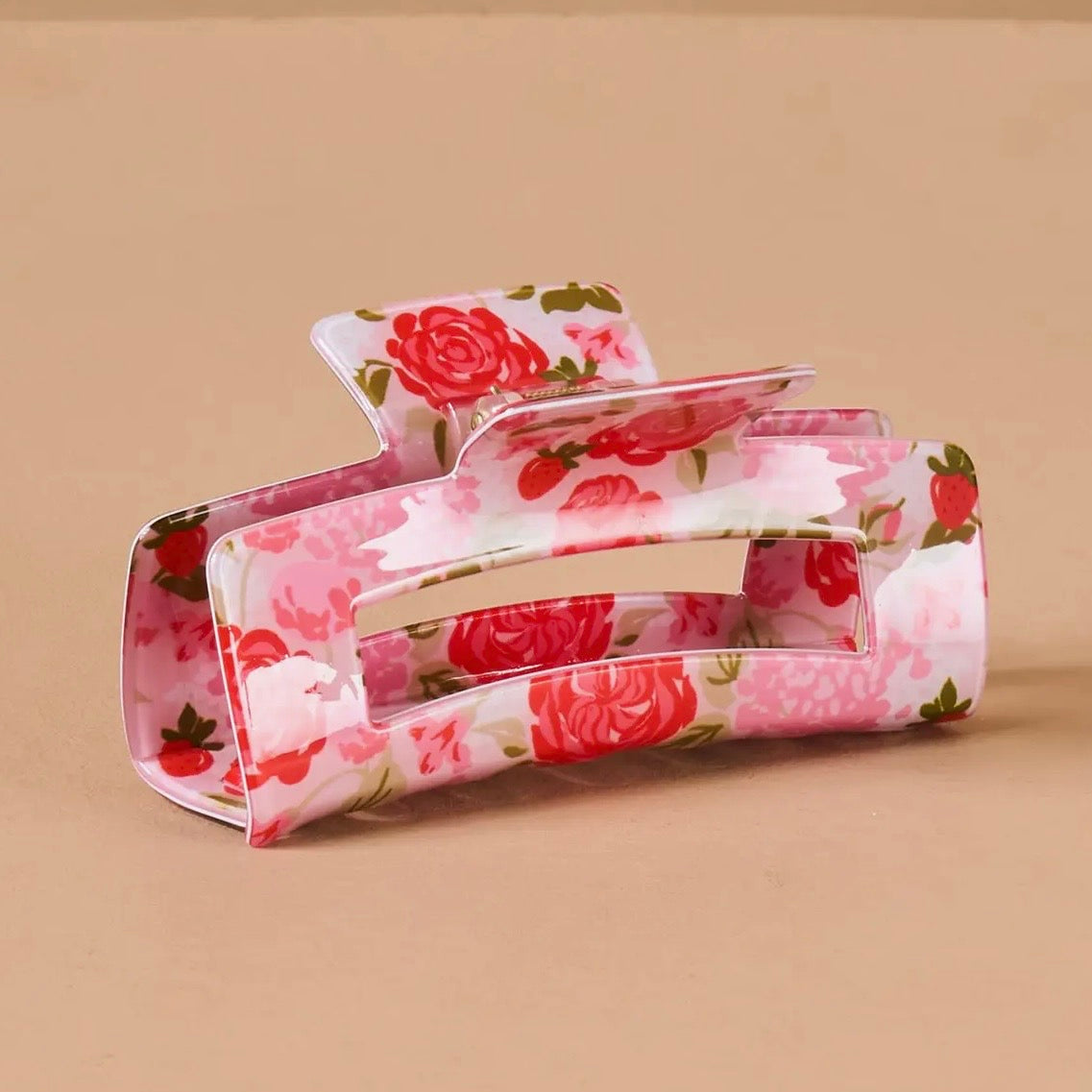 Claw Clip | Rose Garden