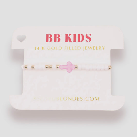 Bracelet - Pink Cross Sprinkle | Kids