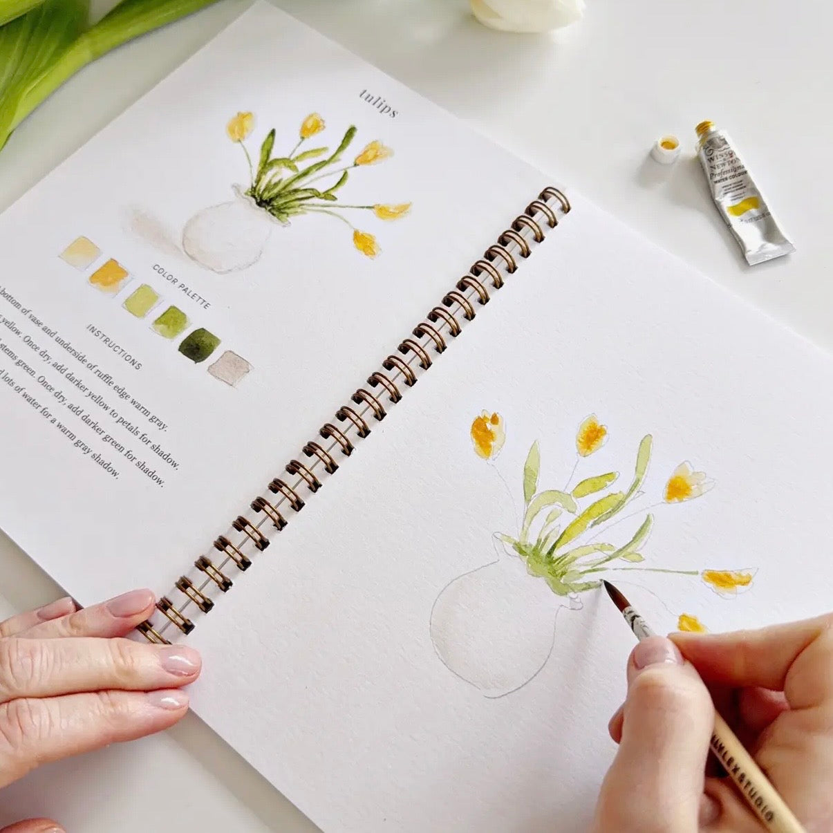 Watercolor Workbook | Spring