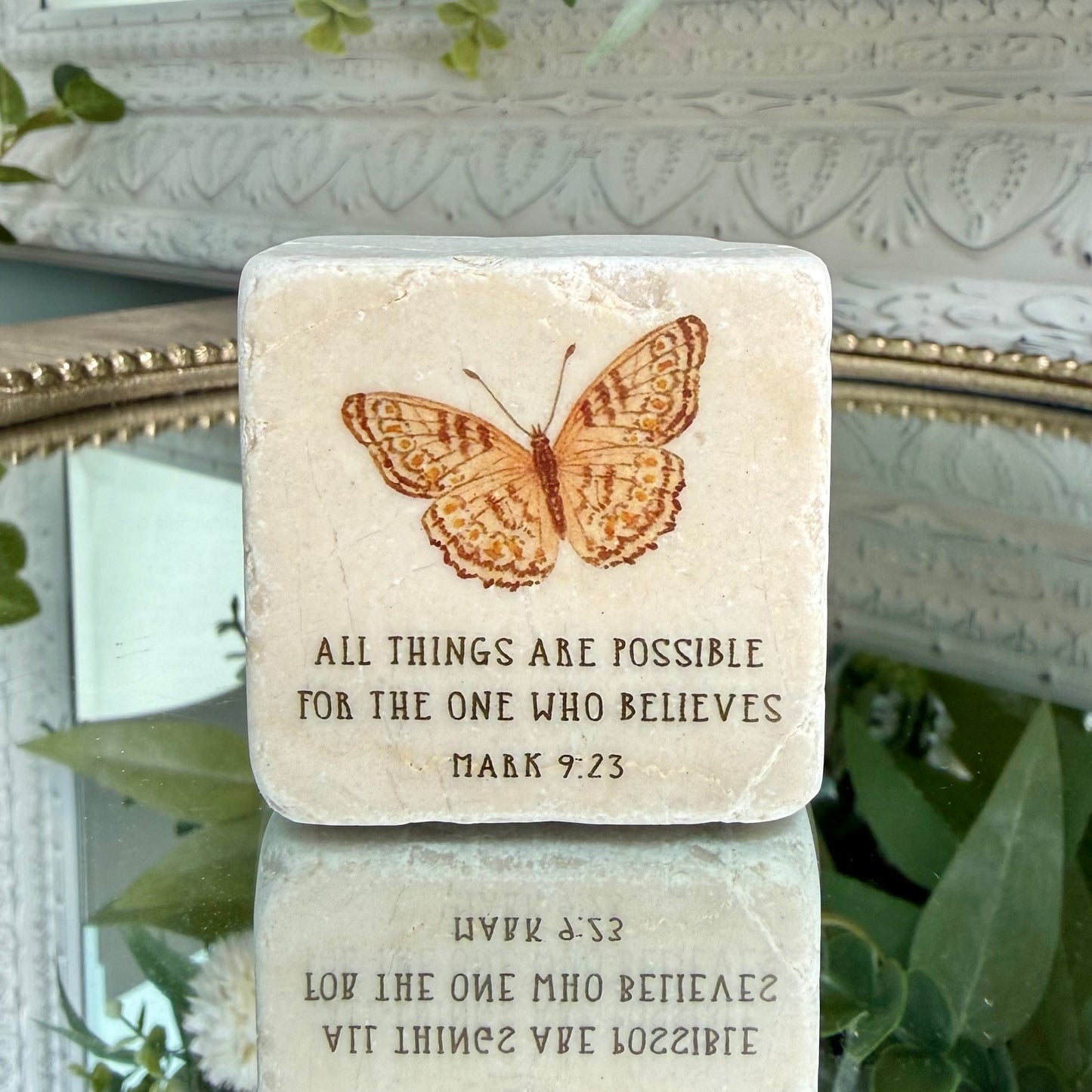Scripture Stones | Butterflies