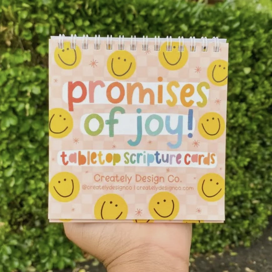 Promises of Joy Tabletop Scripture Cards