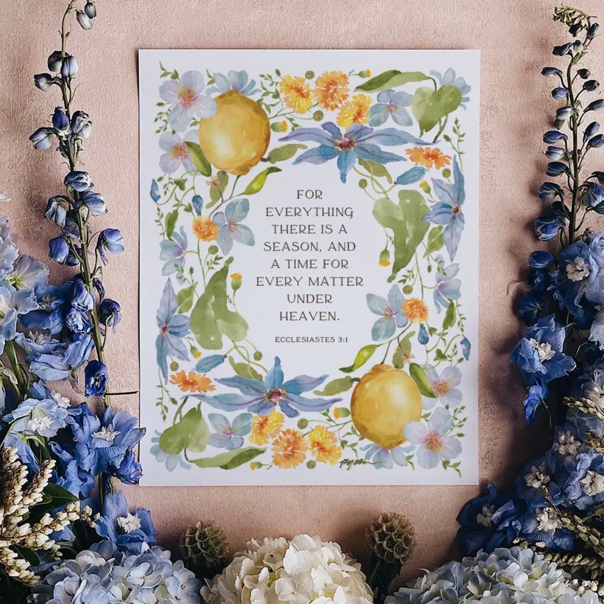 Print | For Everything There Is A Season