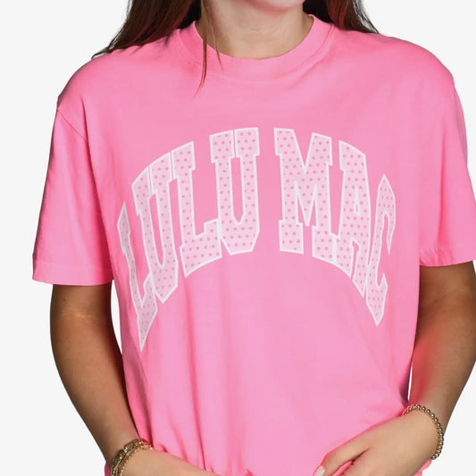 Lulu Mac Tee | Neon Pink