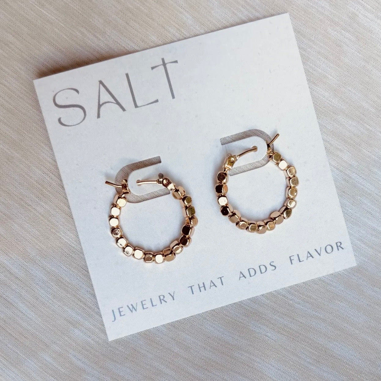Earrings | Beaded Hoops