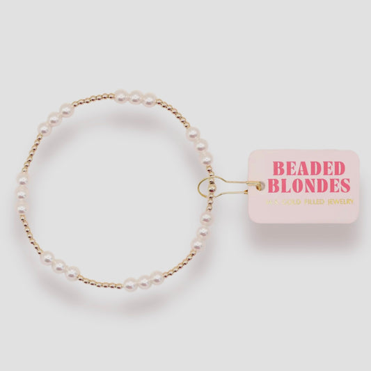 Bracelet - Ily (I Love You) Pearl | 6.75 inch