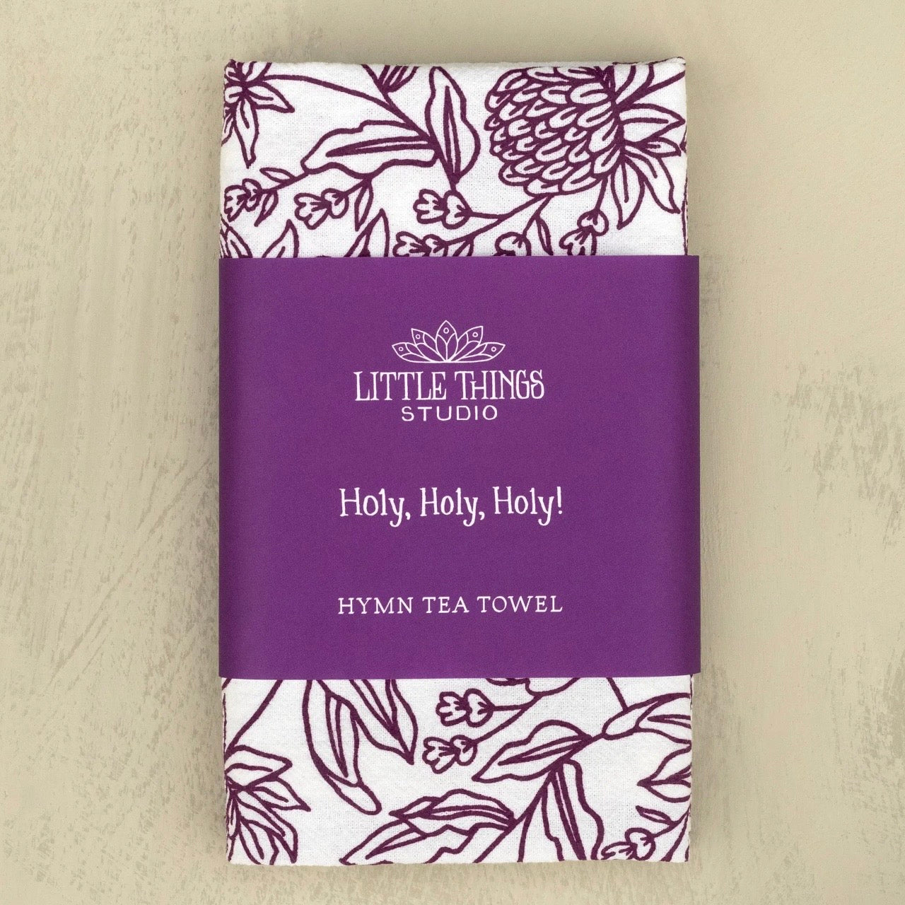 Hymn Tea Towel | Holy! Holy! Holy!
