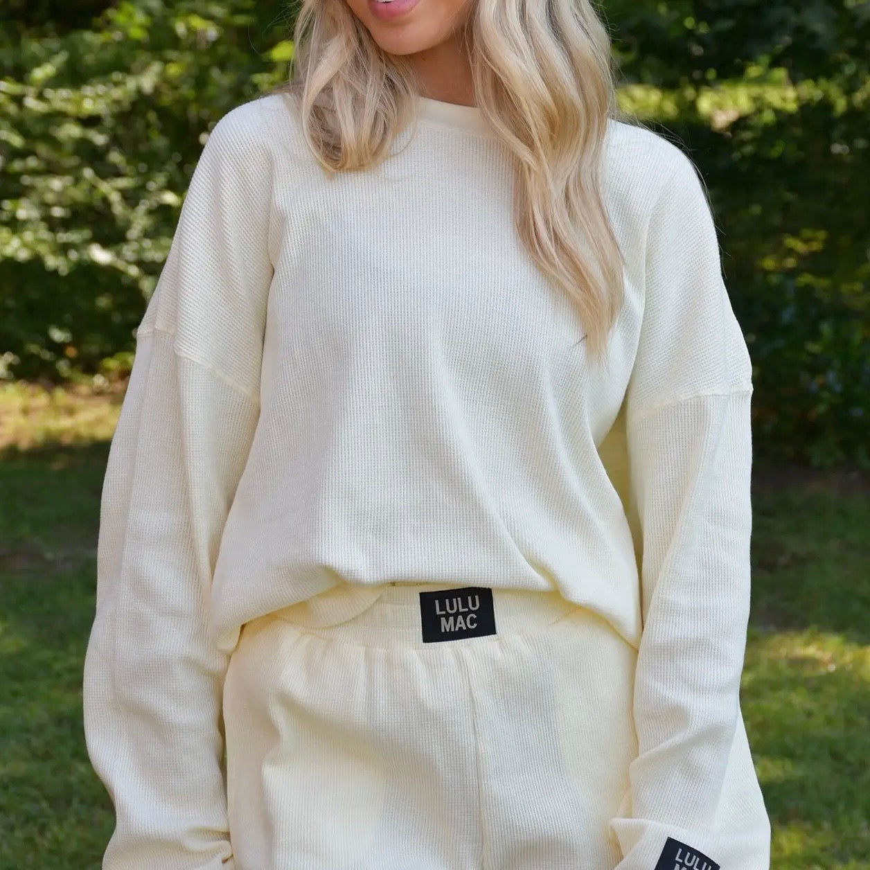 Lulu Mac Waffle Long Sleeve | Butter