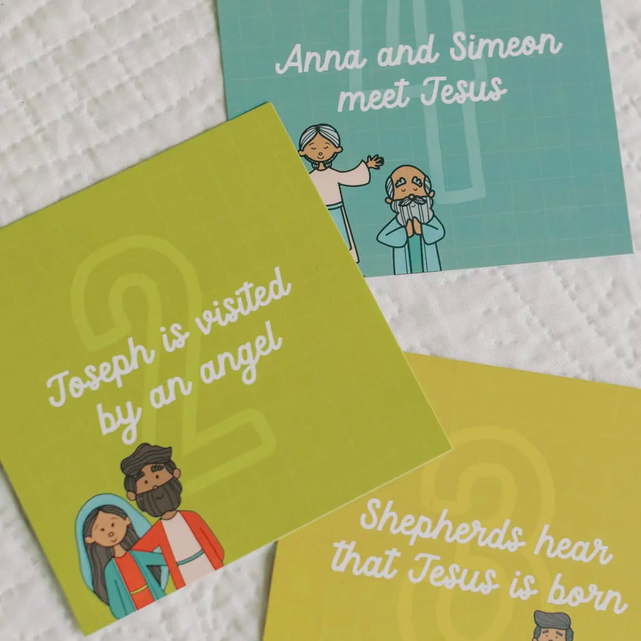 Tiny Theologians | Journey To the Manger Card Set