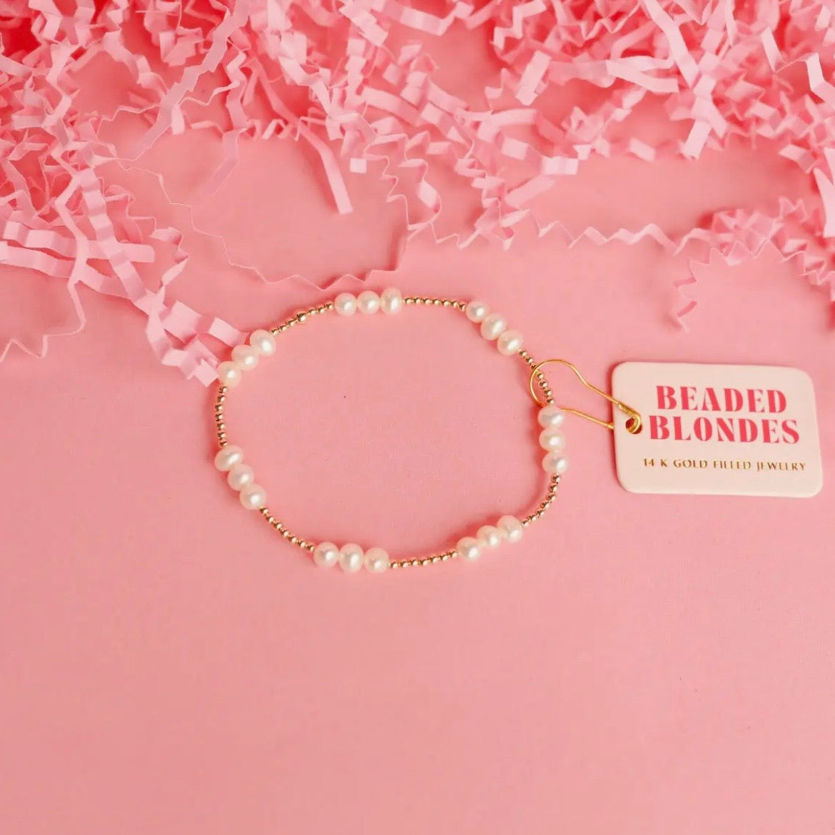 Beaded Blondes | Ily (I Love You) Saltwater Pearl
