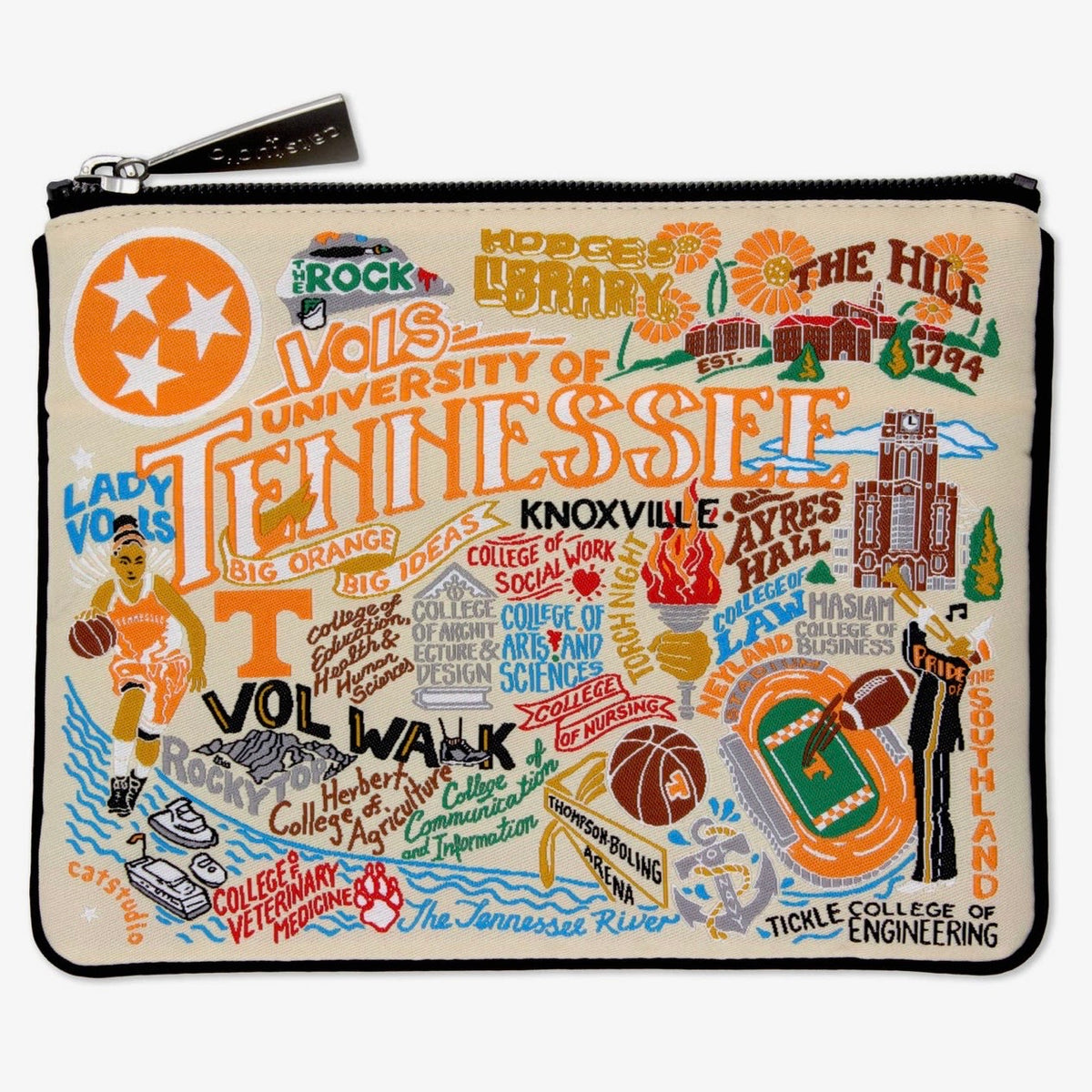 University of Tennessee Zip Pouch