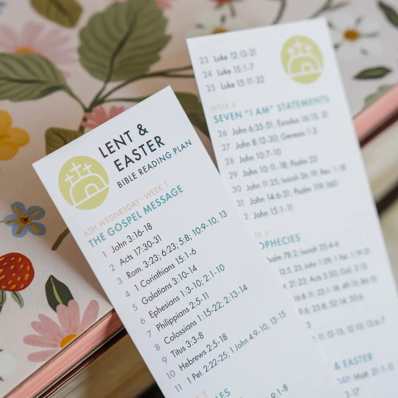 Bookmark | Lent and Easter Bible Reading Plan