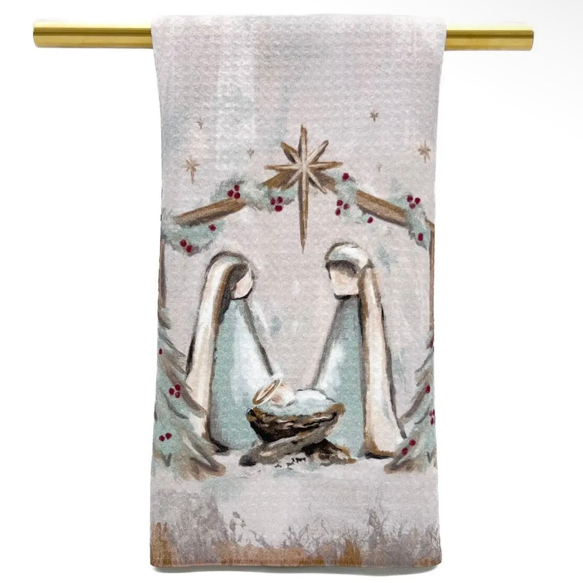 Tea Towel | Christmas Manger