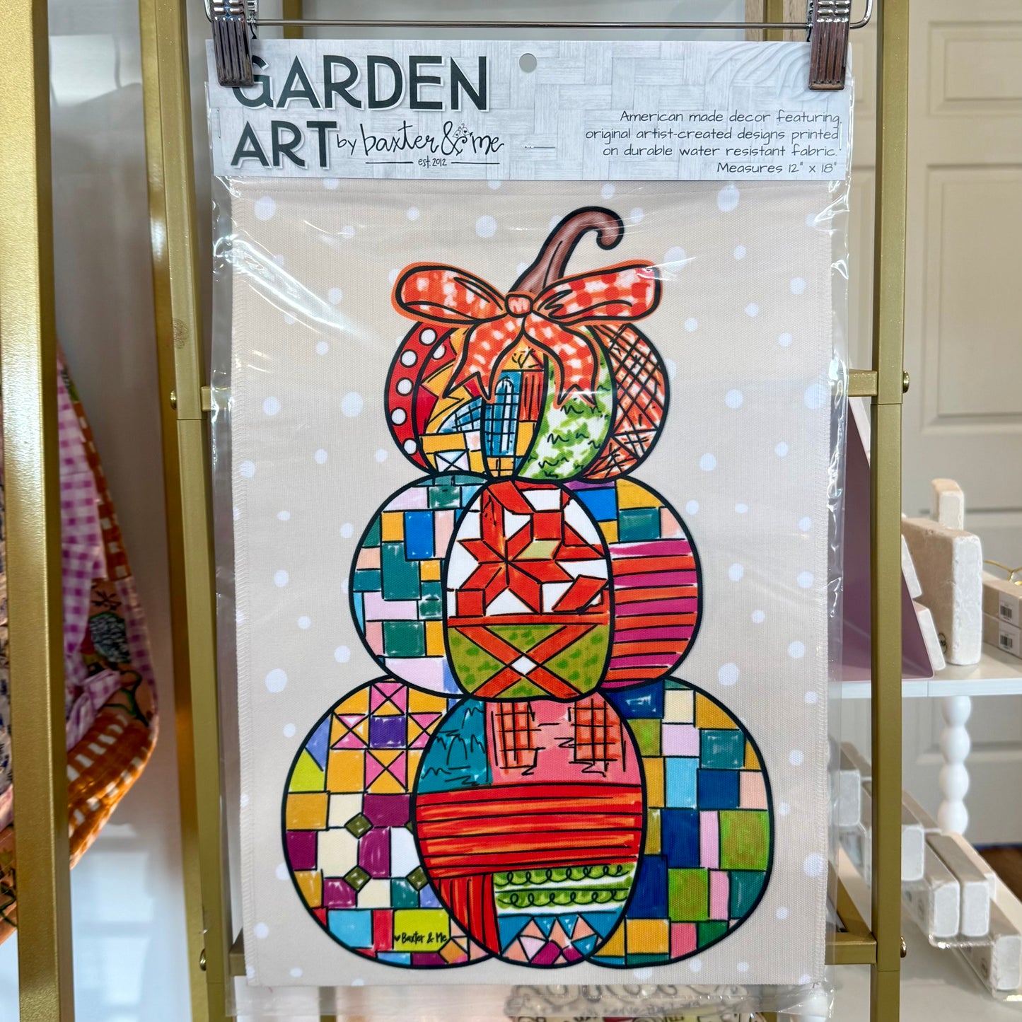 Garden Flag | Quilted Pumpkin