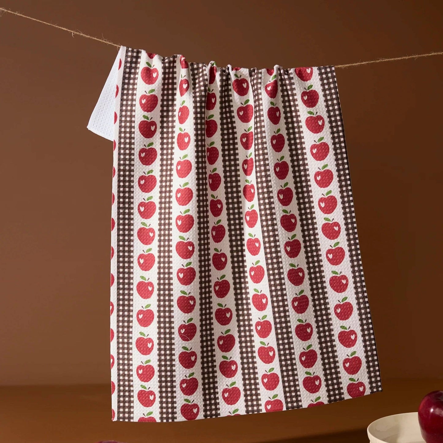 Geometry Dish Towel | Apple Picking