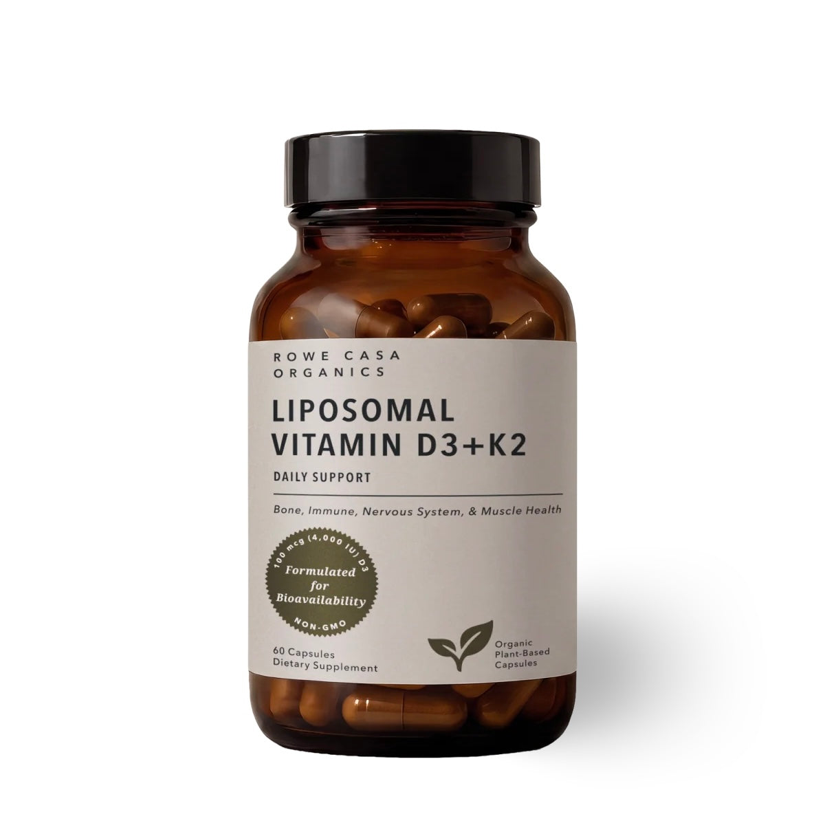 Rowe Casa Liposomal Vitamin D3+K2