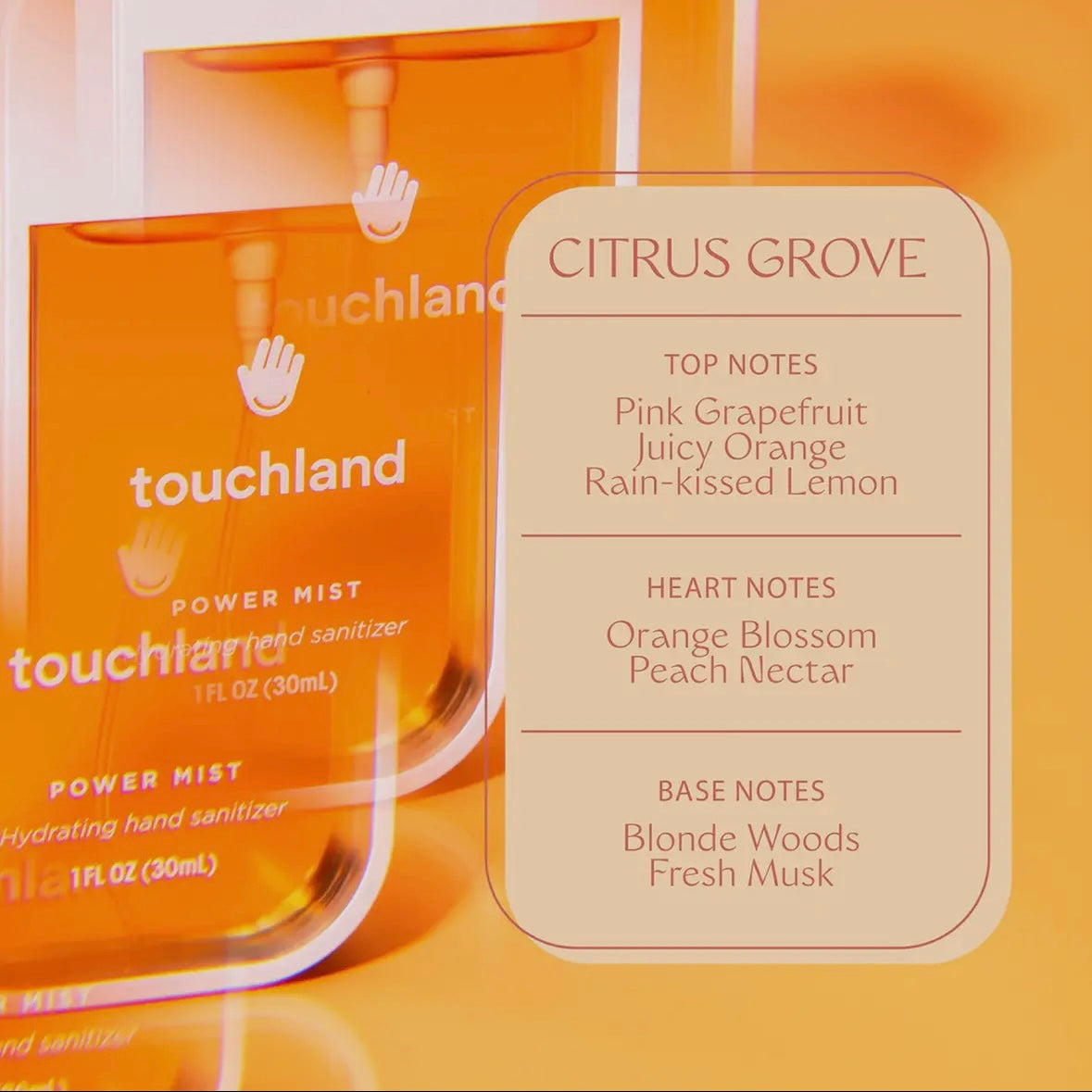 Touchland Power Mist Citrus Grove Hand Sanitizer