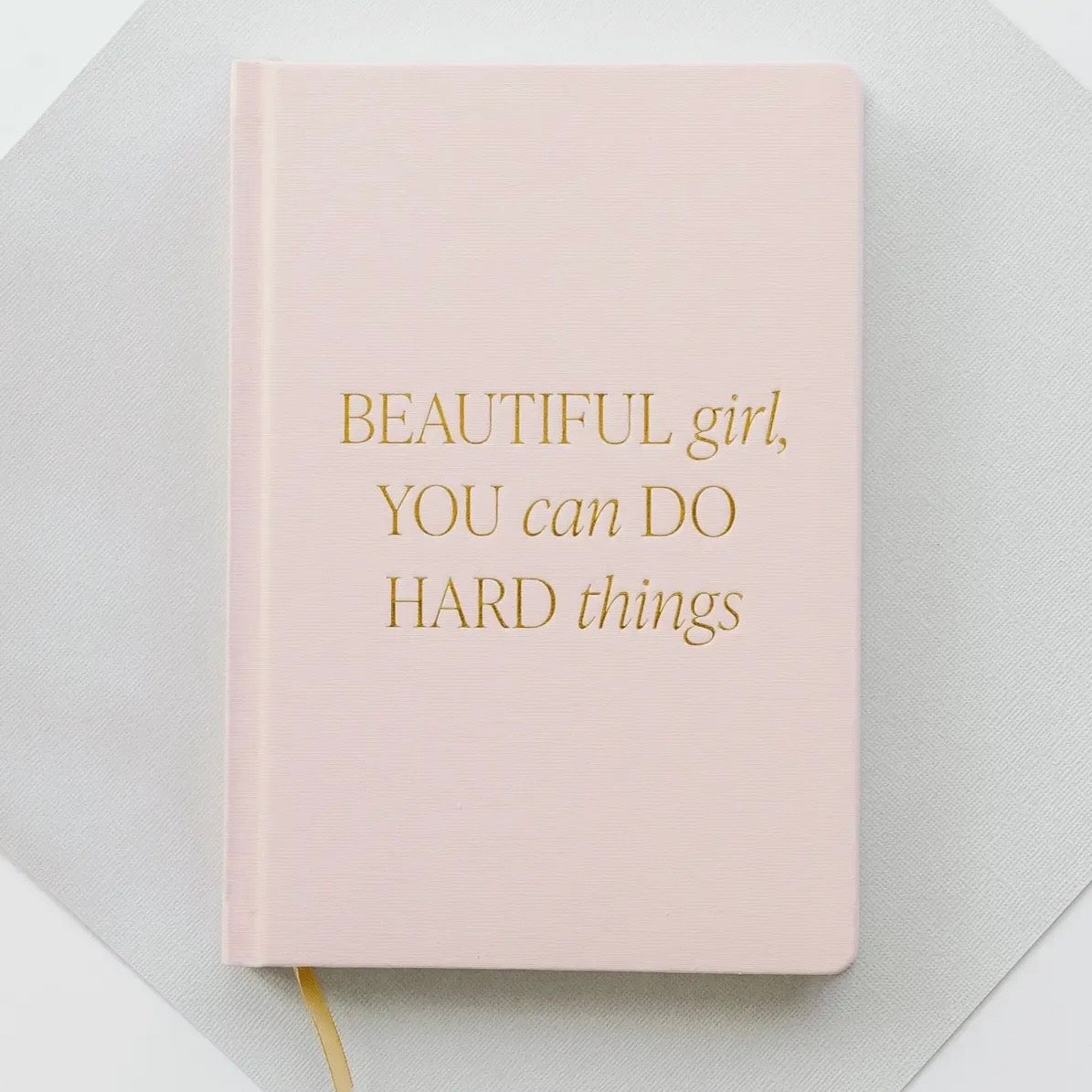 Beautiful Girl Fabric Journal
