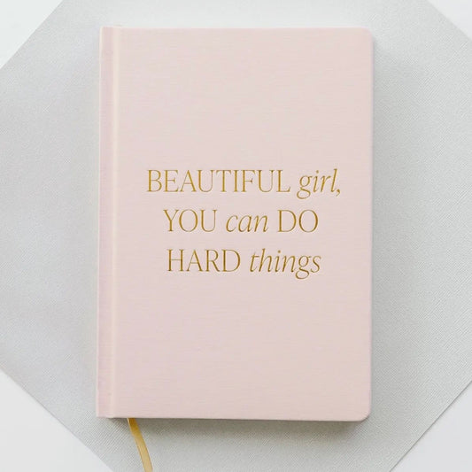 Beautiful Girl Fabric Journal