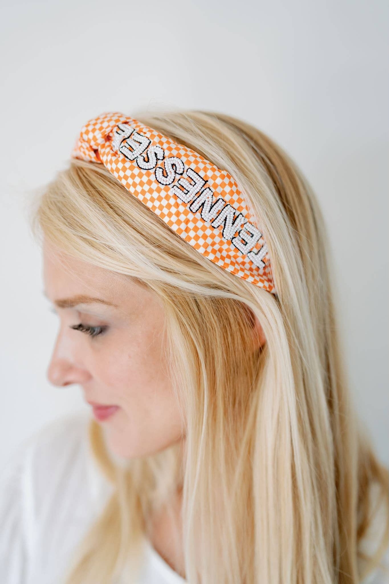 University of Tennessee Beaded Headband