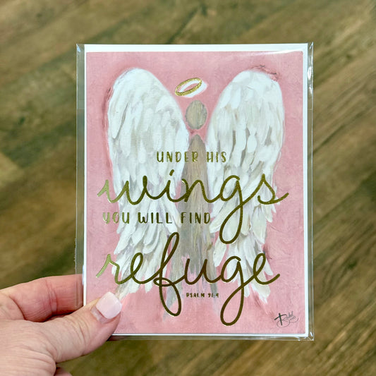 Notecard | Pink Angel