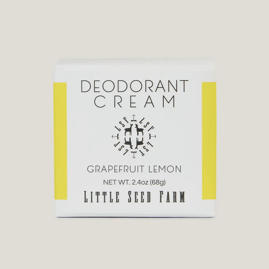 Little Seed Farm Natural Deodorant Cream | Grapefruit Lemon