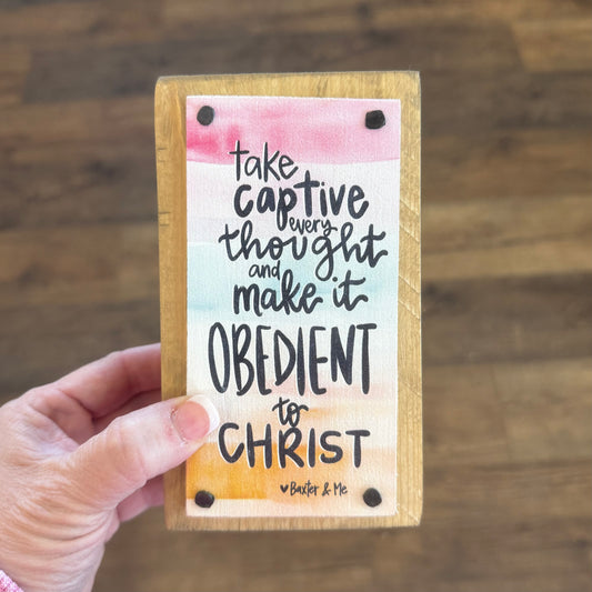 Happy Blocks | Take Captive Every Thought